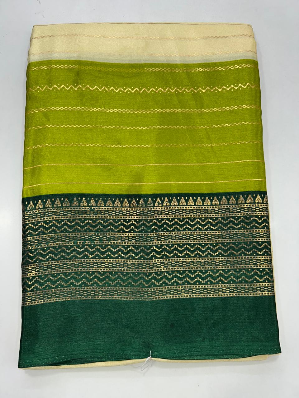 Fancy 3D Foil Print Saree (2575C)