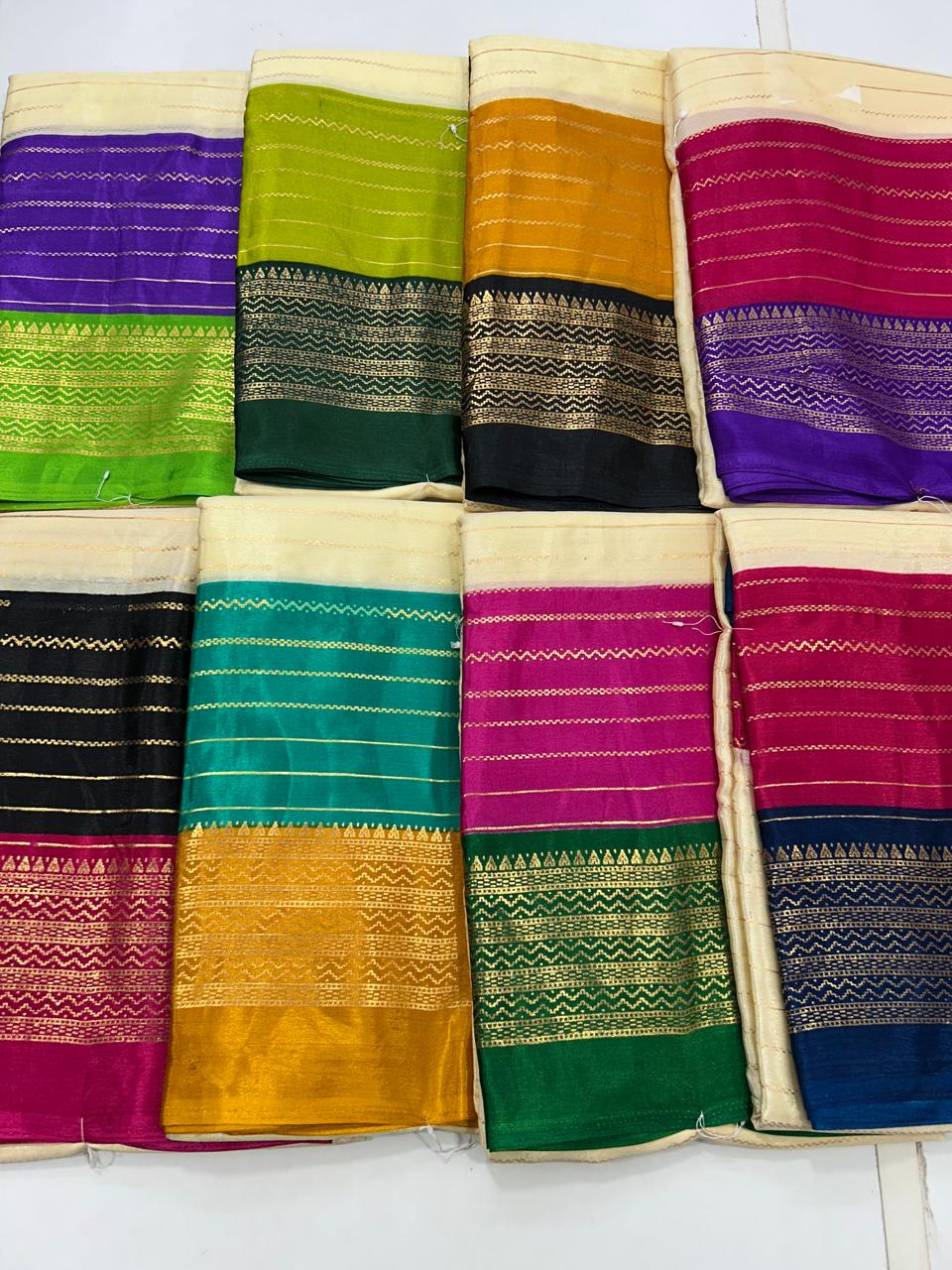 Fancy 3D Foil Print Saree (2575C)