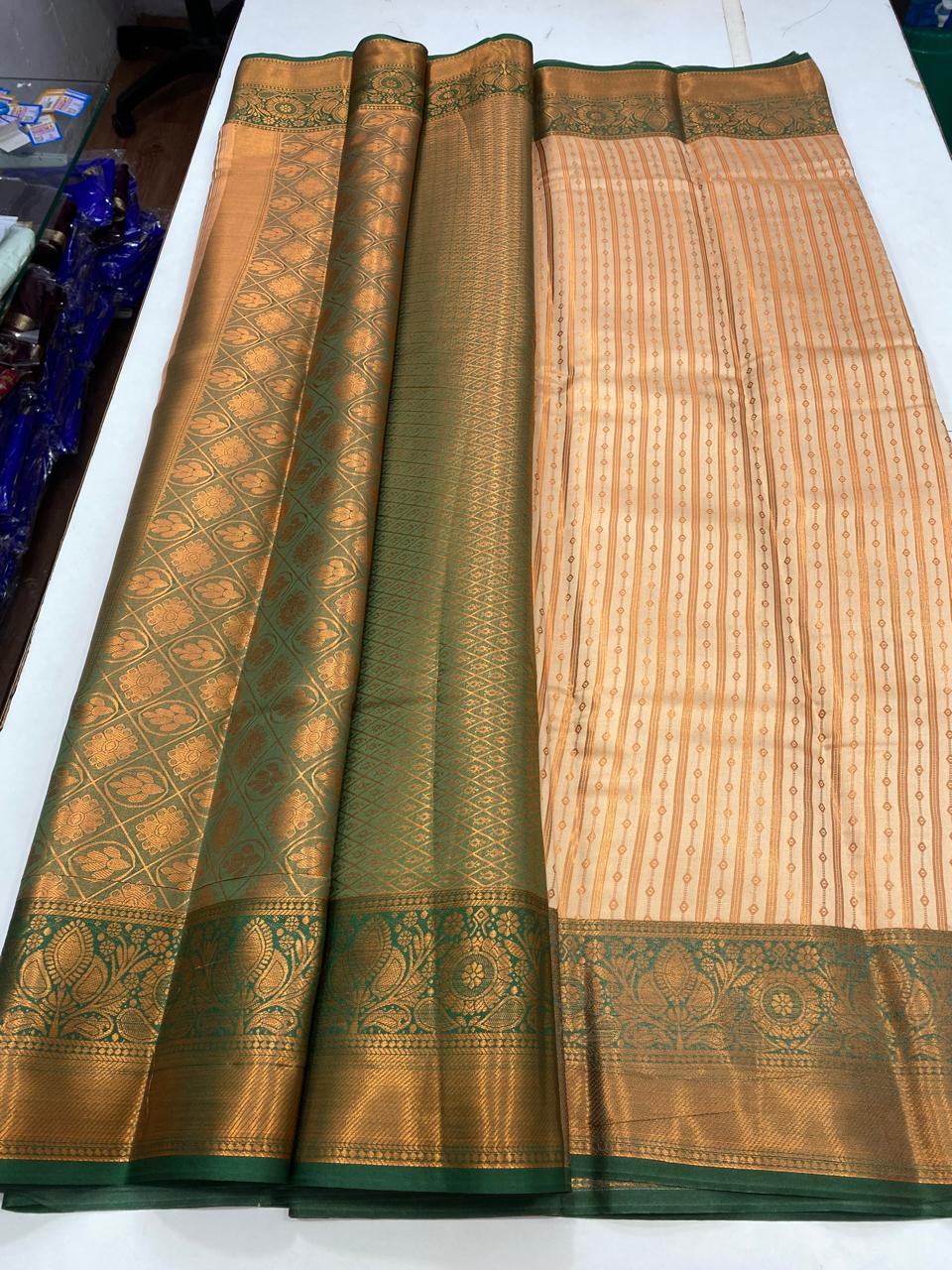 Semi Silk Butta Saree (2528B)