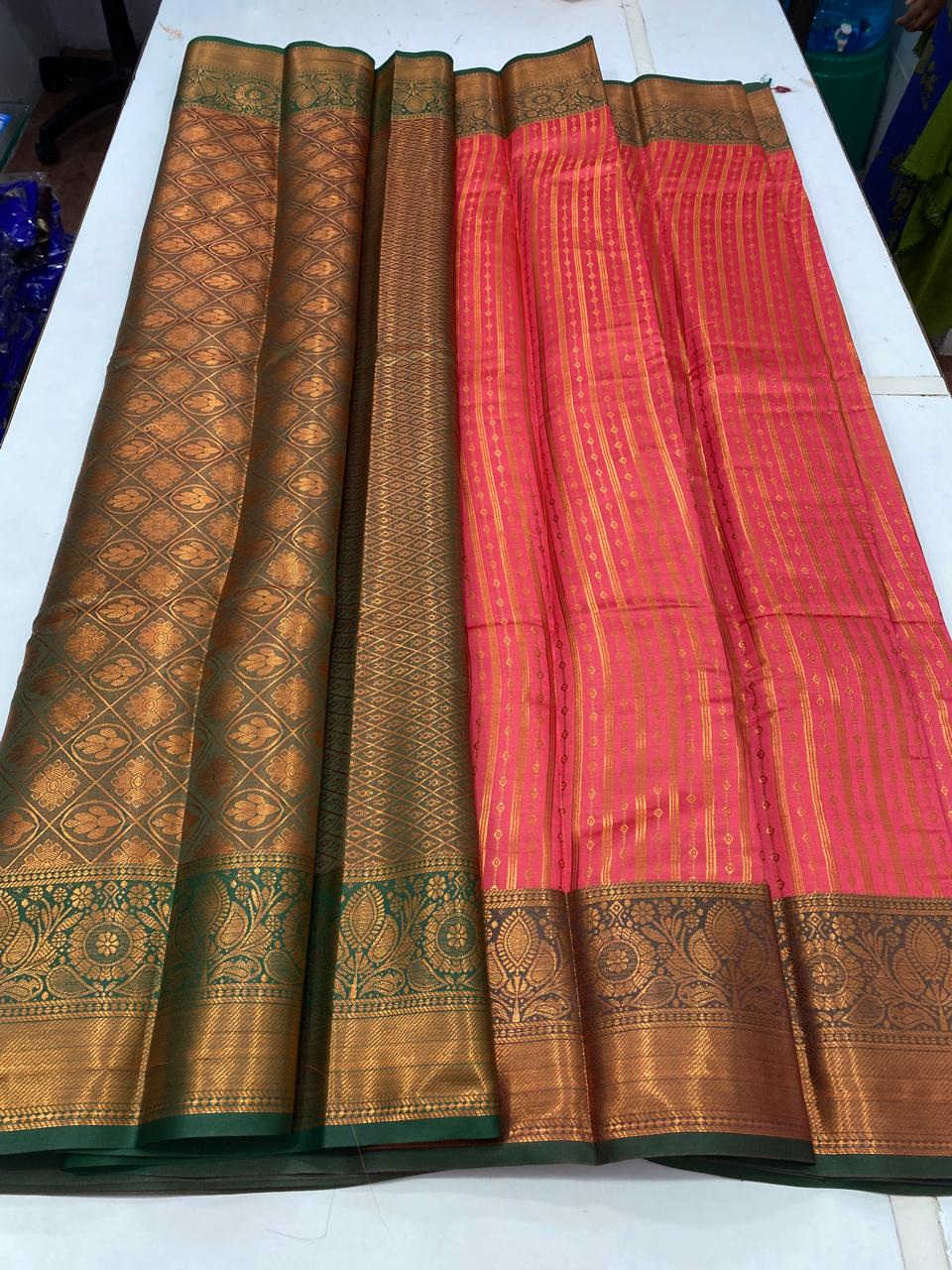 Semi Silk Butta Saree (2528B)