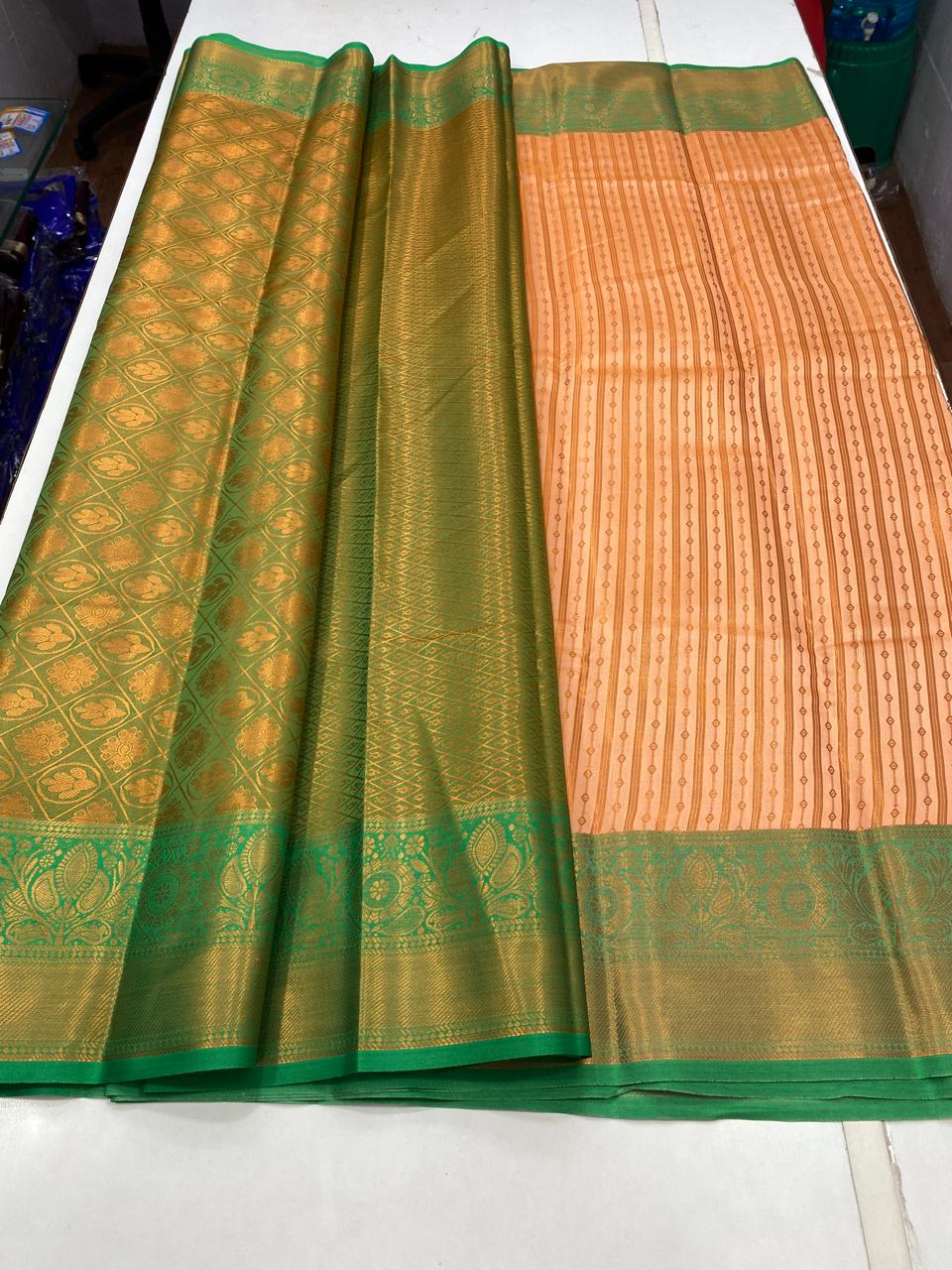 Semi Silk Butta Saree (2528B)
