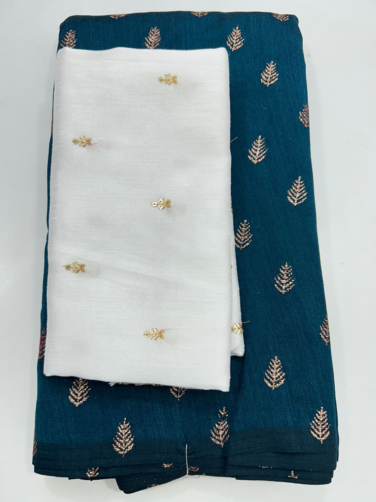Fancy Georgette Foil Butta Saree (2730)