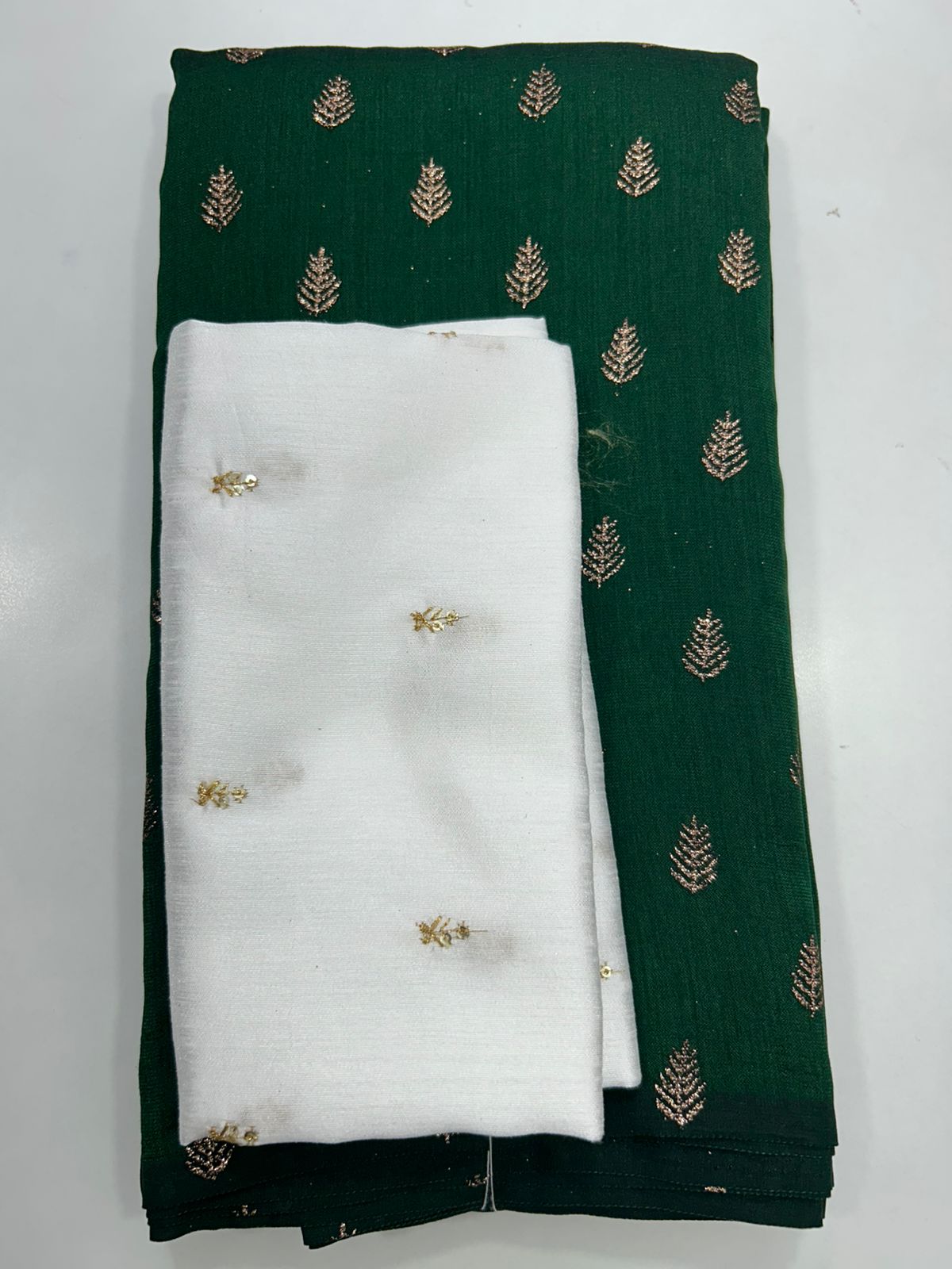 Fancy Georgette Foil Butta Saree (2730)