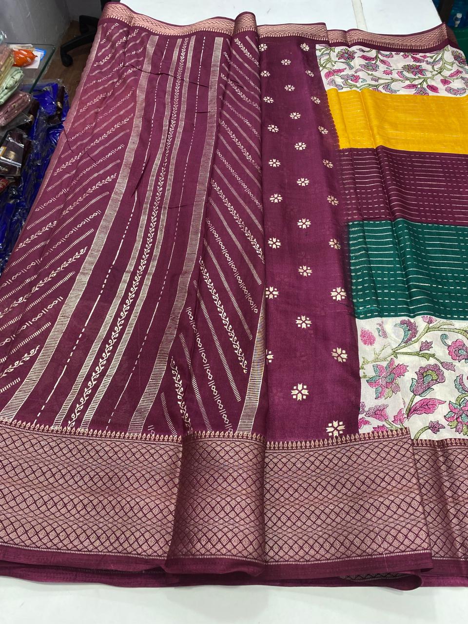 Fancy Dola 3D Saree (2731)