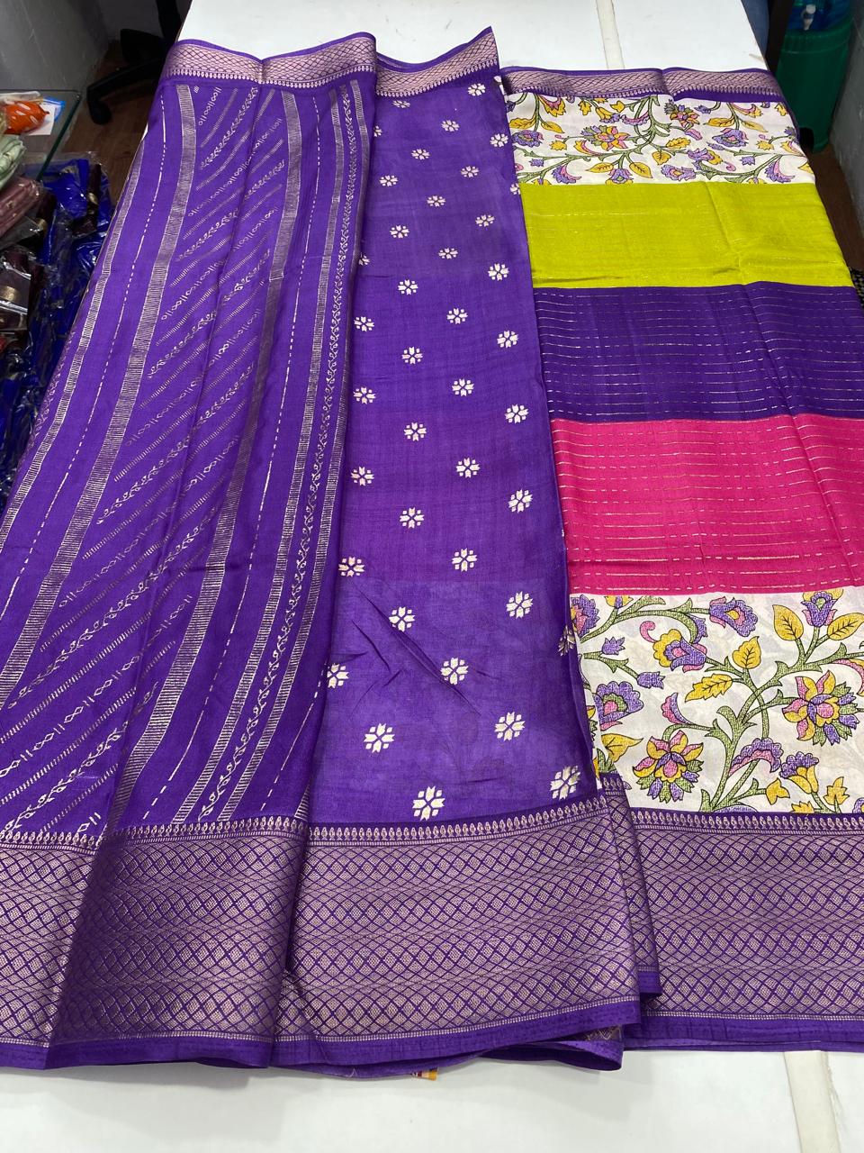 Fancy Dola 3D Saree (2731)
