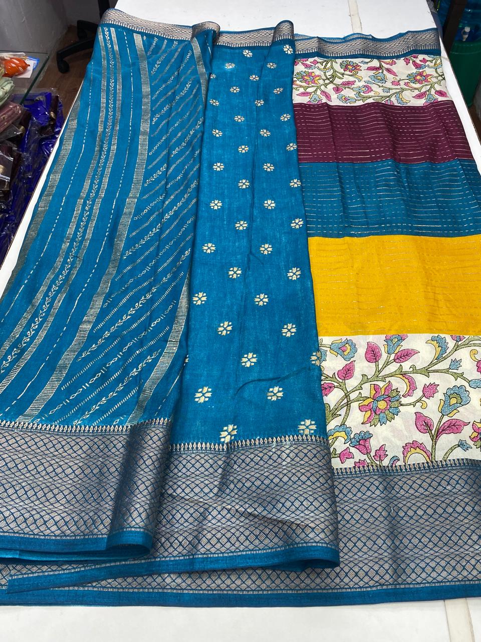 Fancy Dola 3D Saree (2731)