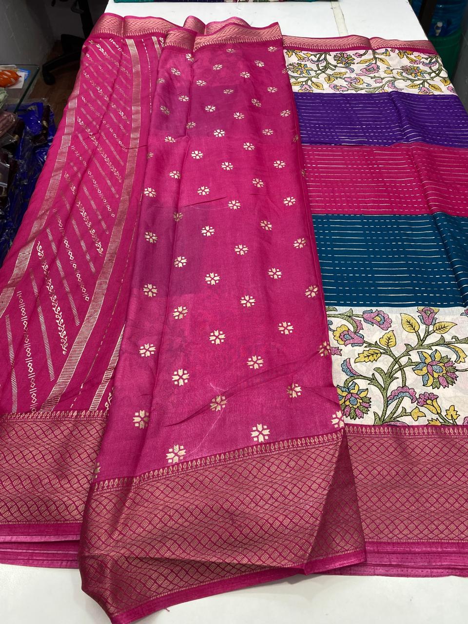Fancy Dola 3D Saree (2731)