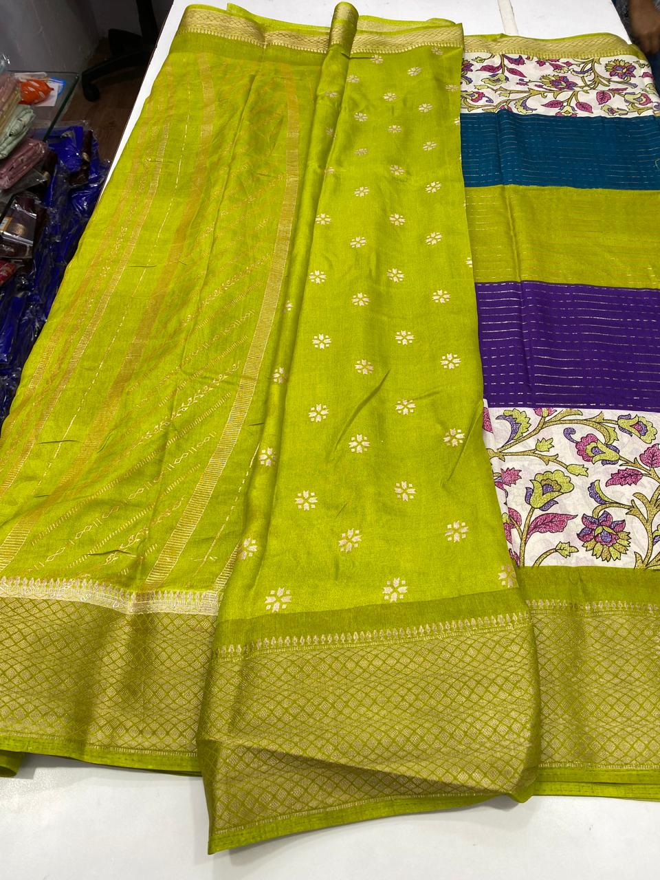 Fancy Dola 3D Saree (2731)