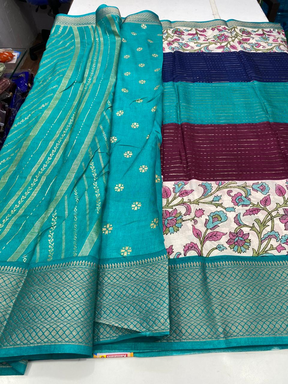 Fancy Dola 3D Saree (2731)