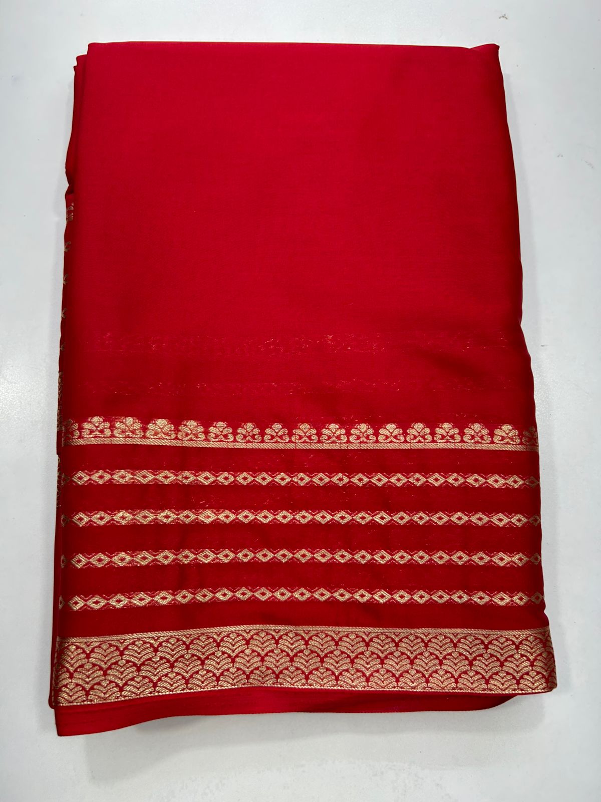 Mysore Crepe Self Saree (2752)