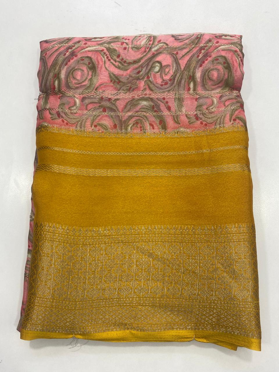 Fancy Georgette Digital Saree (2732)
