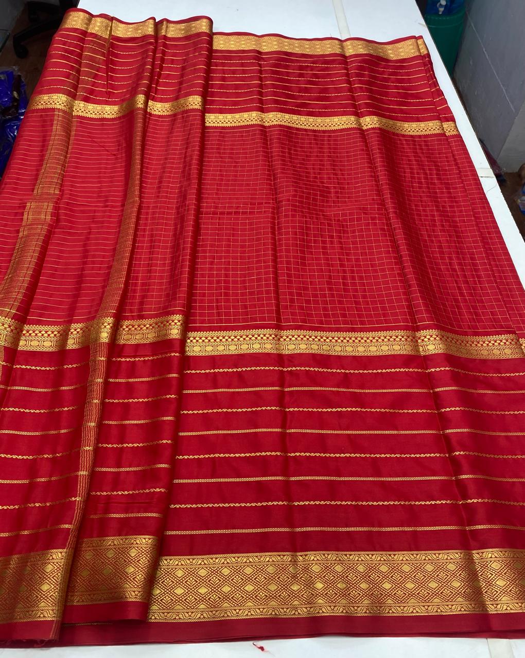 Mysore Crepe Self Saree (2751)