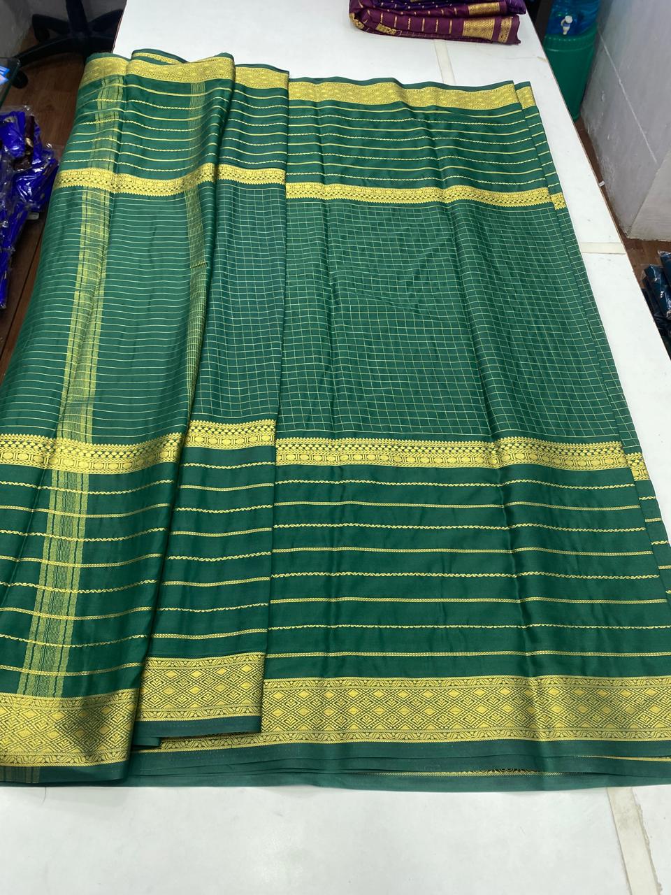 Mysore Crepe Self Saree (2751)