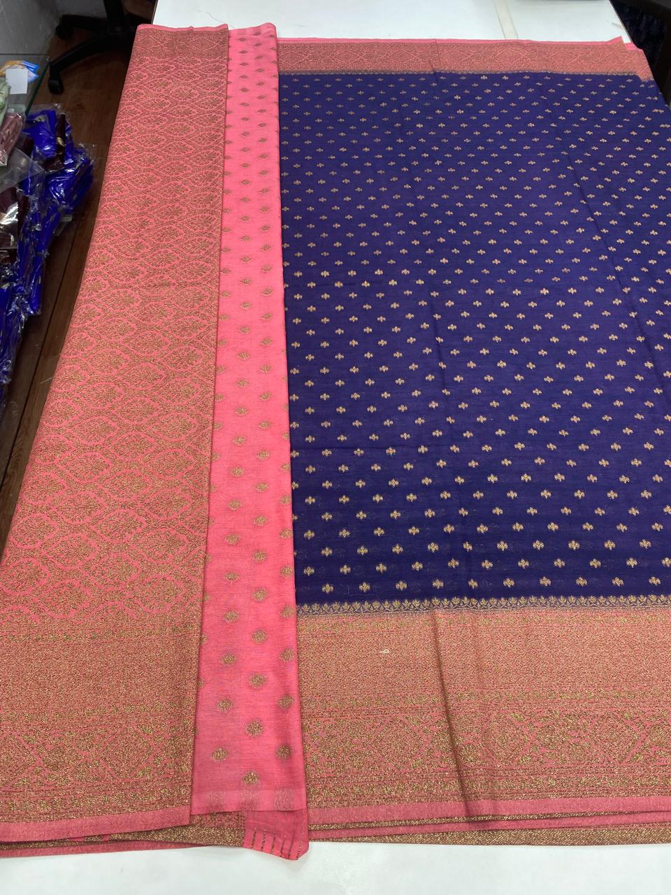 Khaddi Georgette 1000 Butta Saree (2723)