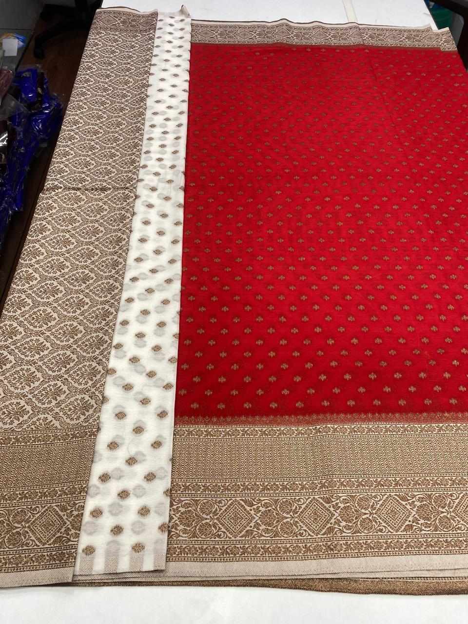 Khaddi Georgette 1000 Butta Saree (2723)