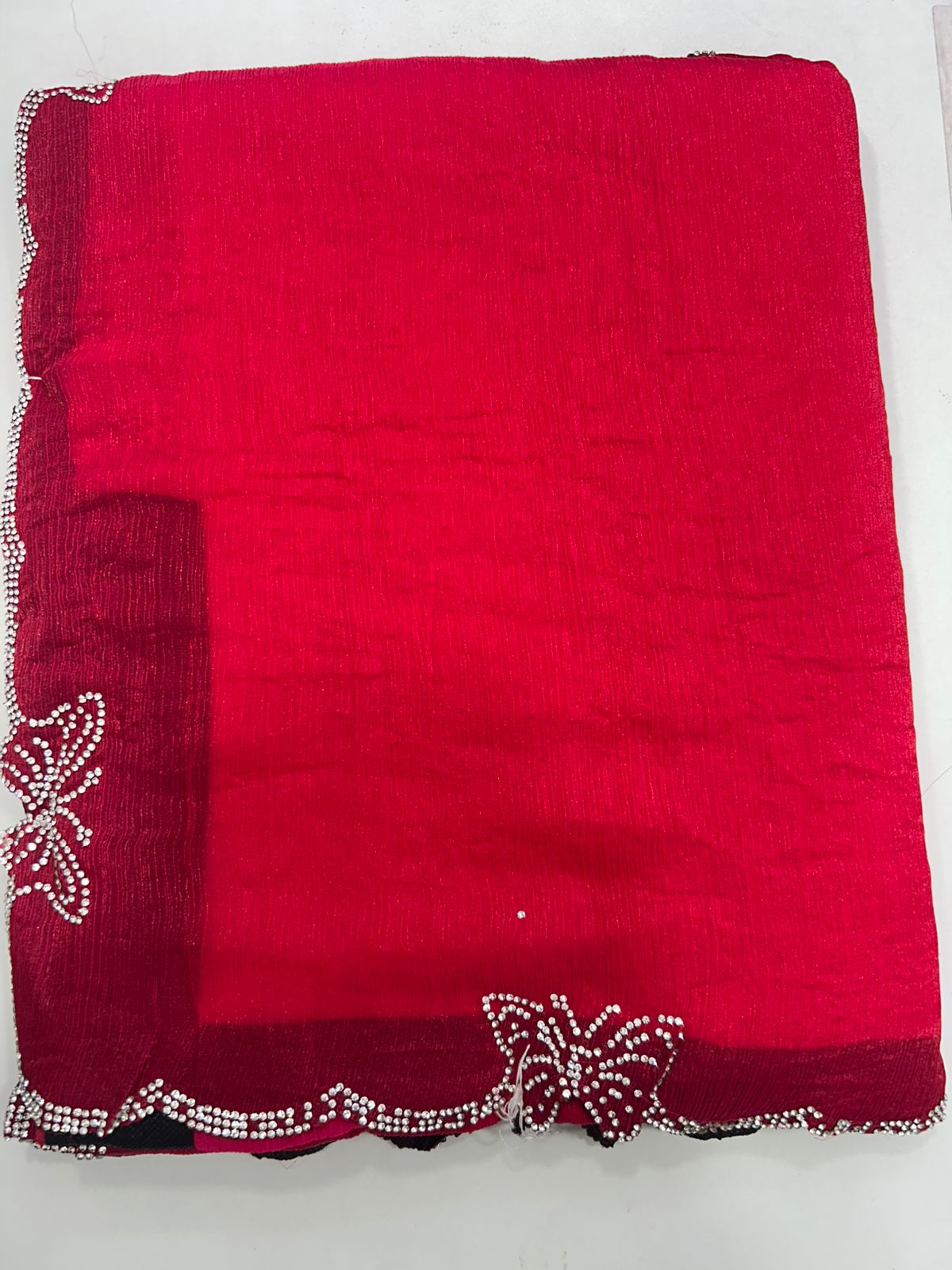 Space Silk Butterfly Border Saree (2747)
