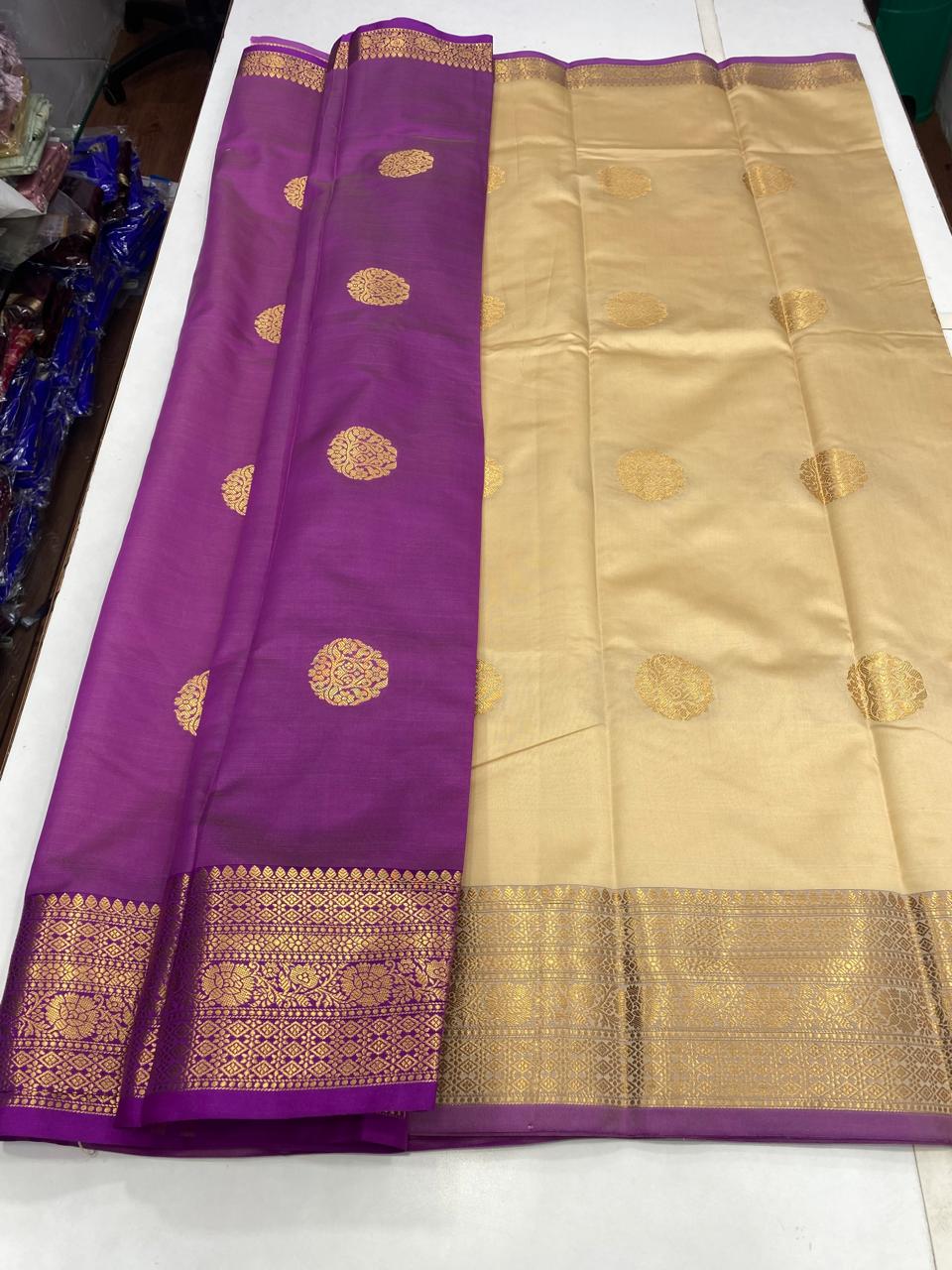 Semi Silk Leechi Saree (2753)