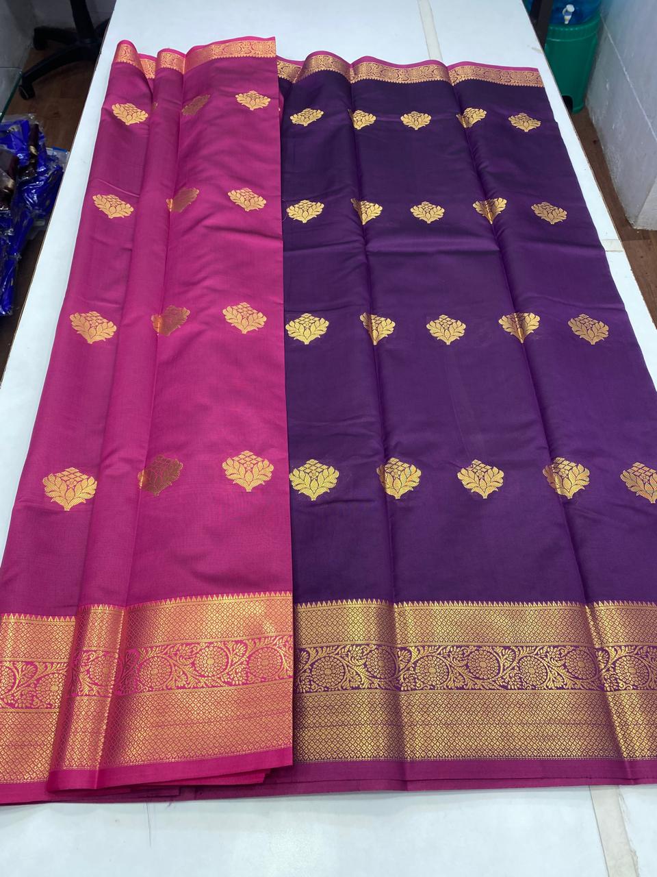 Semi Silk Leechi Saree (2753)