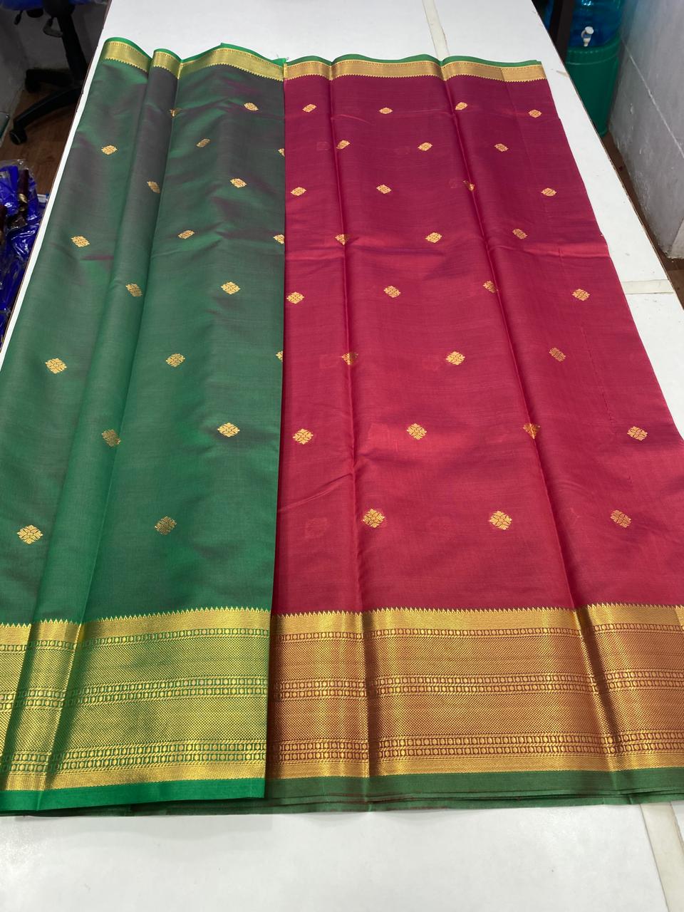 Semi Silk Leechi Saree (2753)