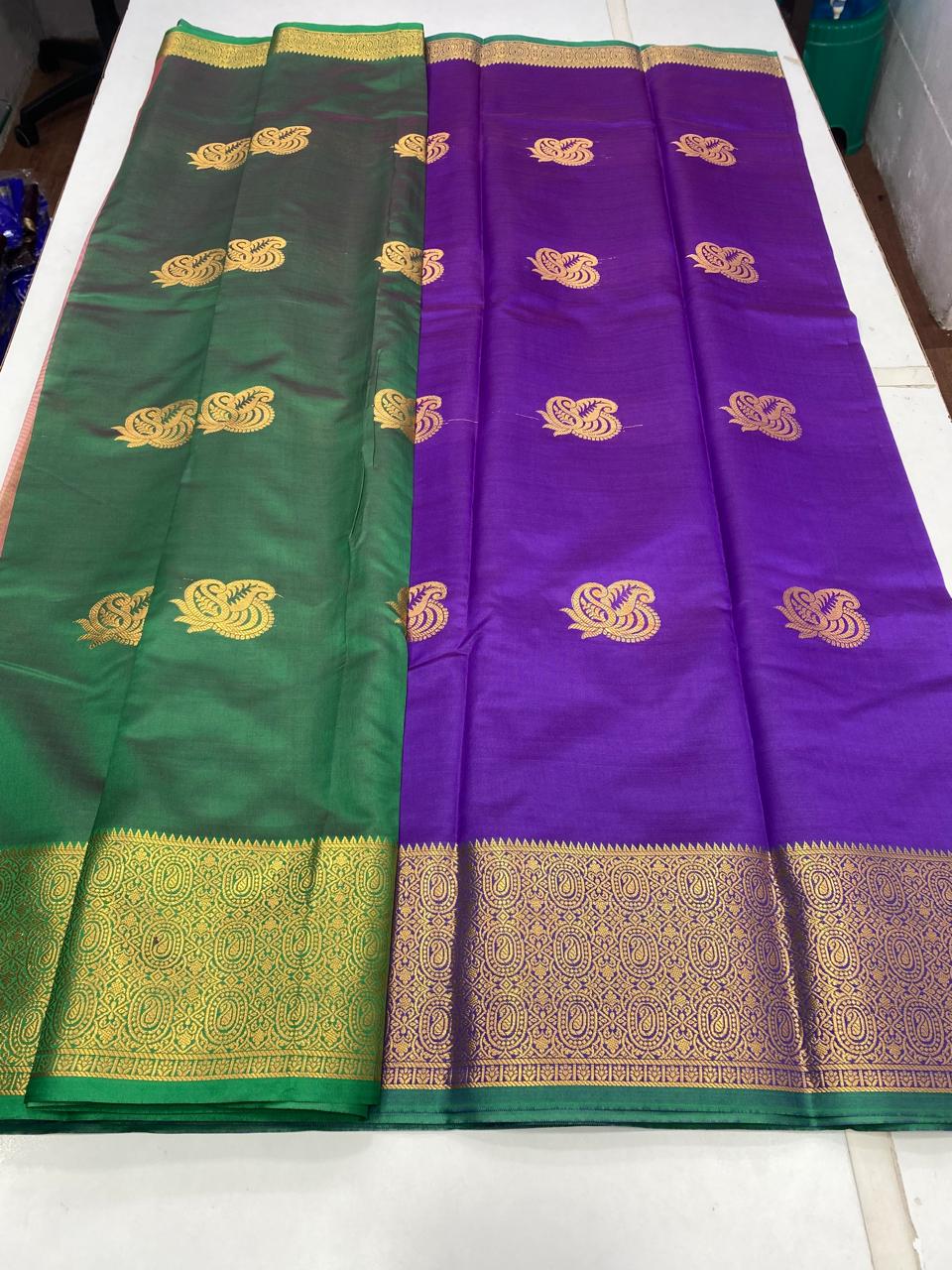 Semi Silk Leechi Saree (2753)