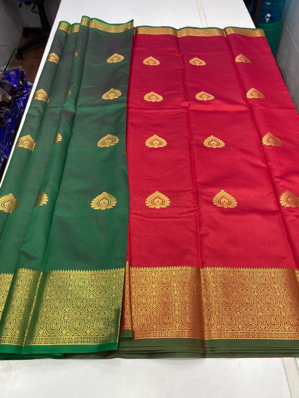 Semi Silk Leechi Saree (2753)