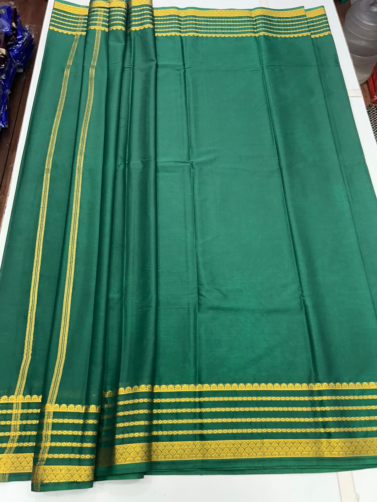 Mysore Crepe Self Saree (2761)
