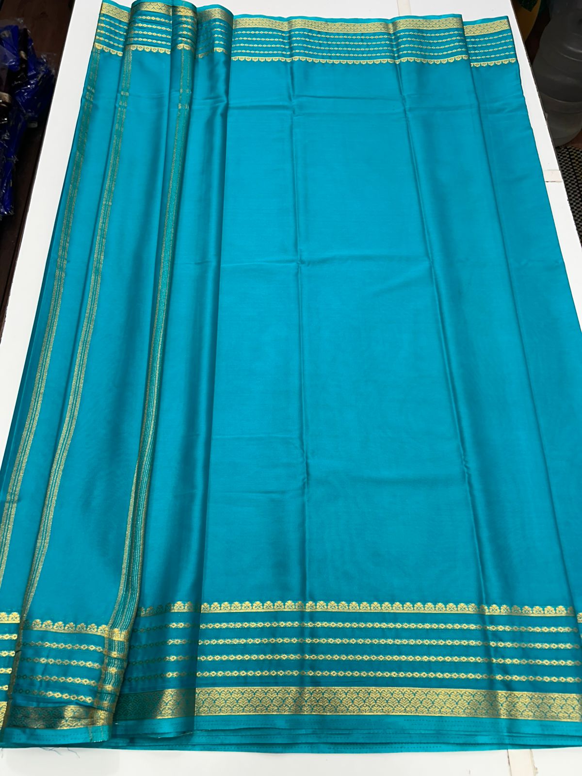 Mysore Crepe Self Saree (2761)