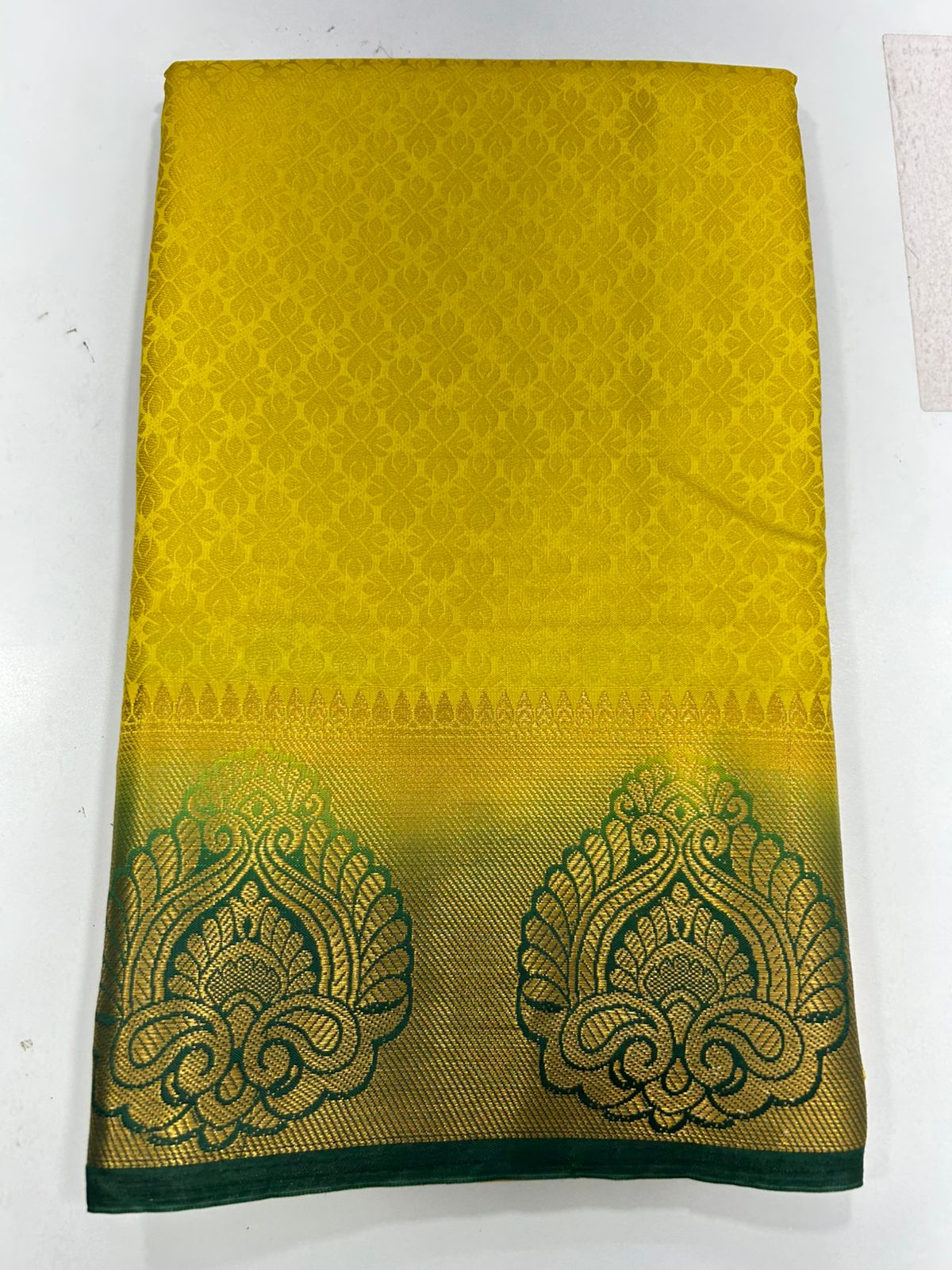 Semi Silk Embose Saree (1733)