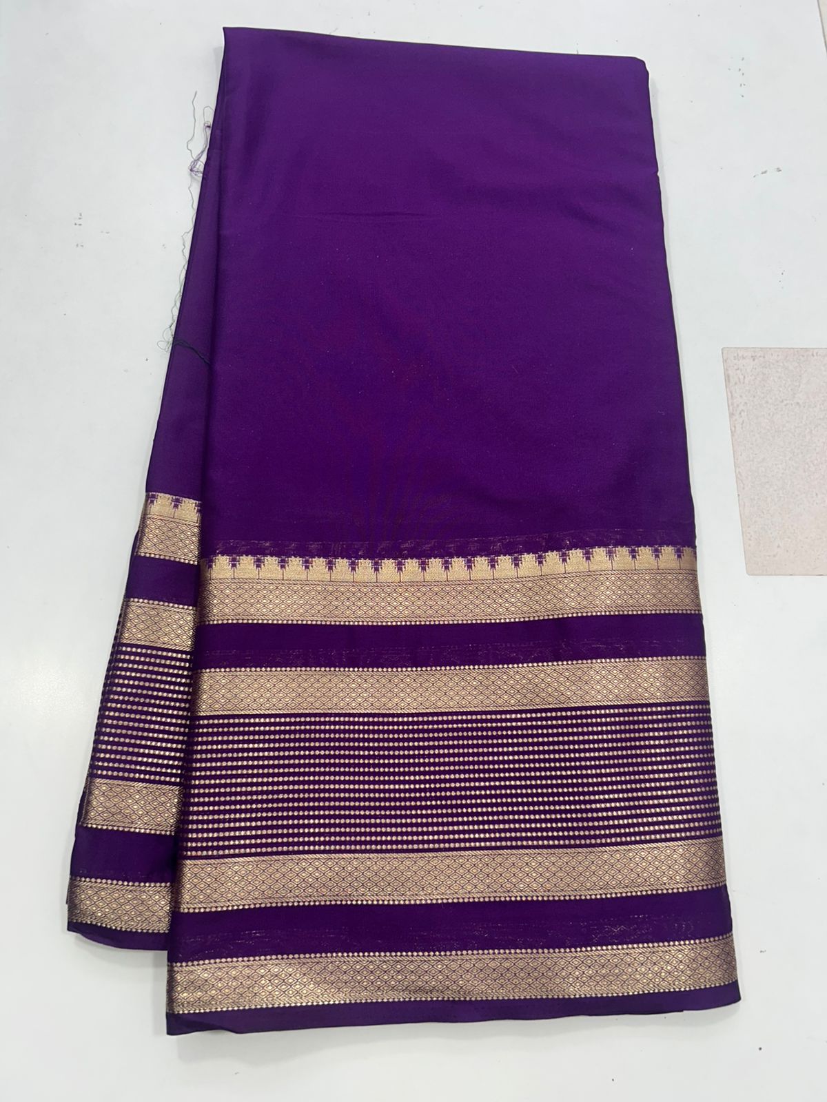 Mysore Crepe Self Saree (2779)