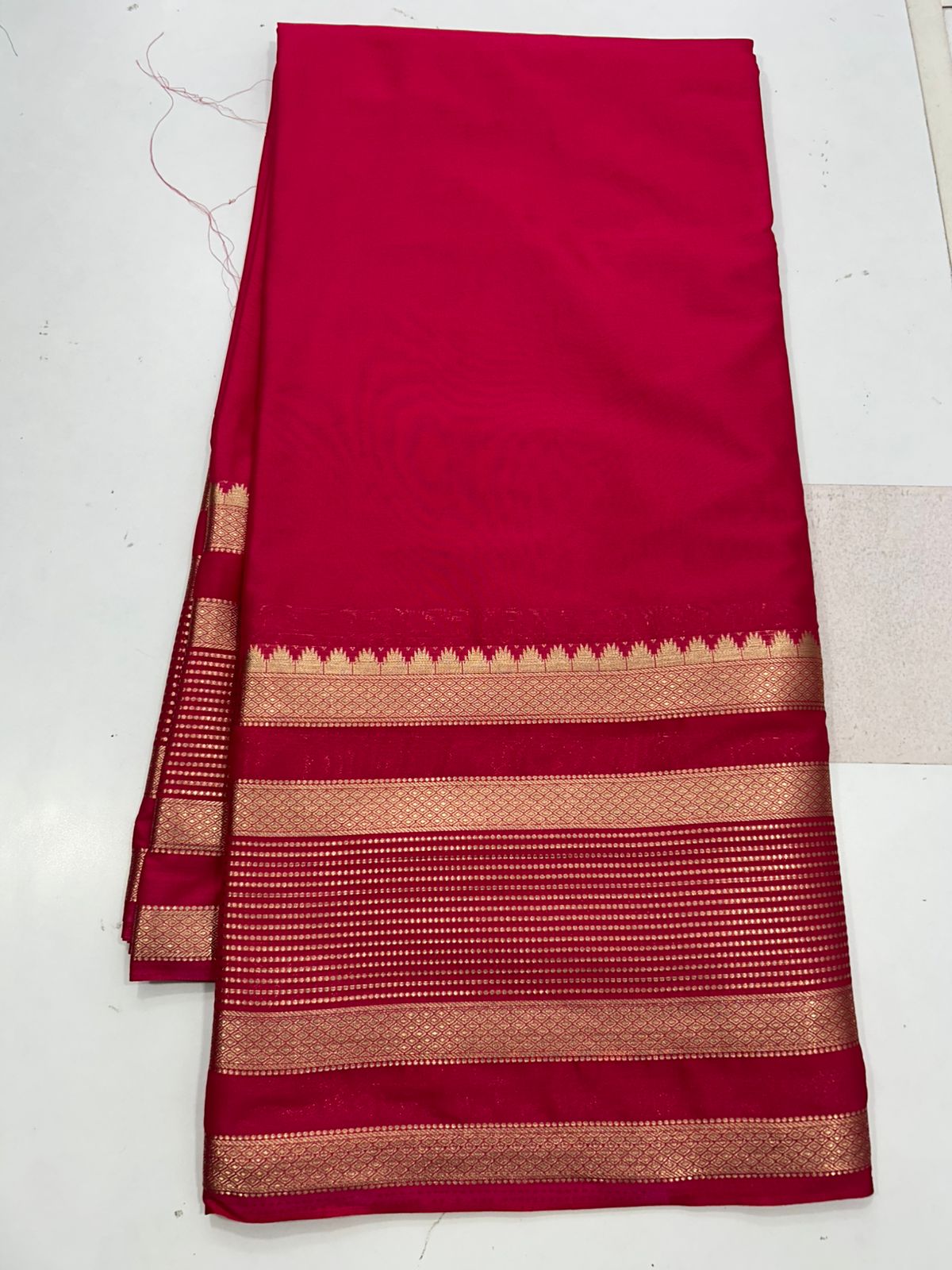 Mysore Crepe Self Saree (2779)