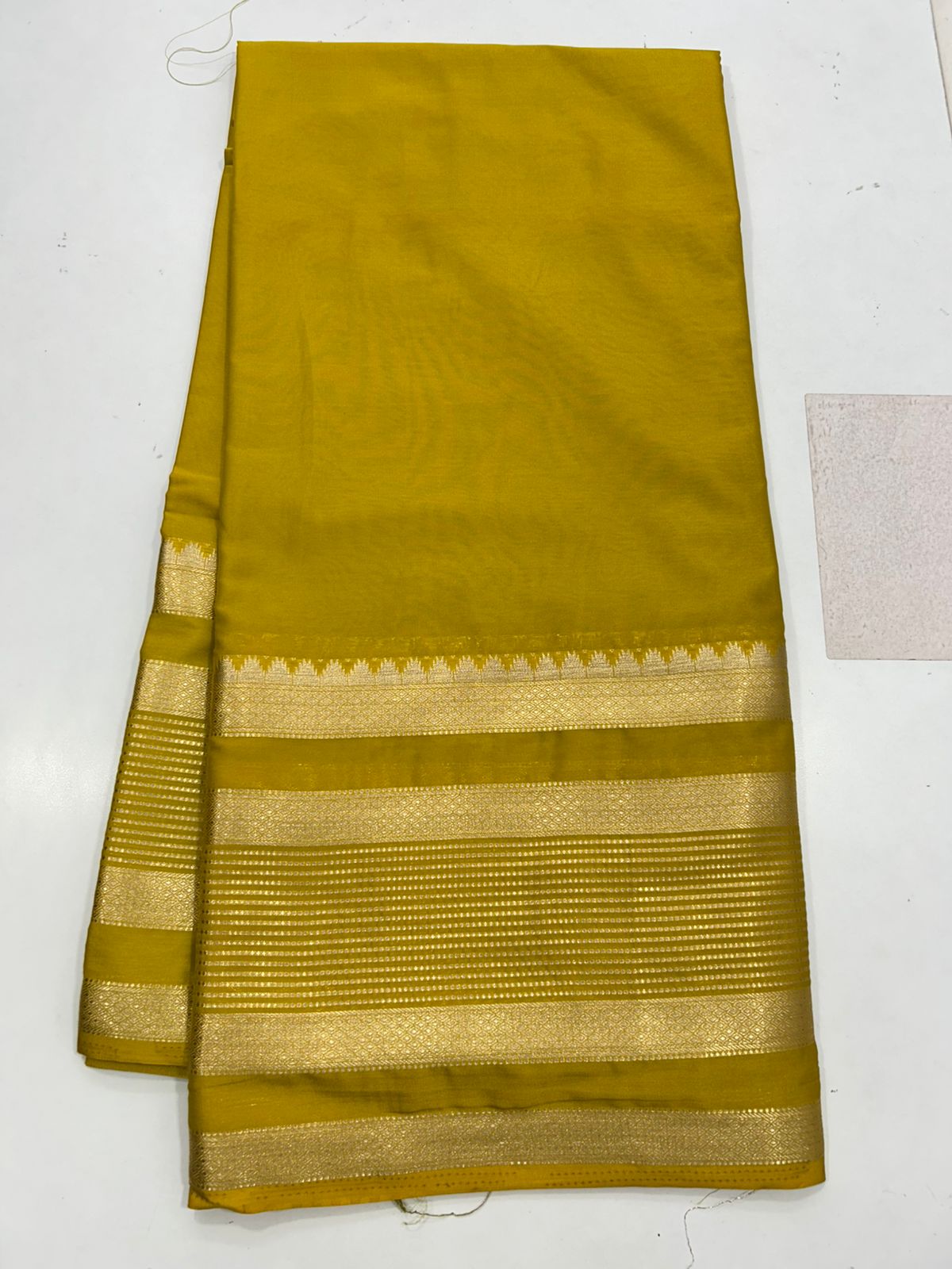 Mysore Crepe Self Saree (2779)