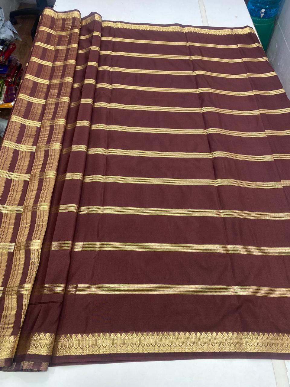 Mysore Crepe Self Saree (2797)