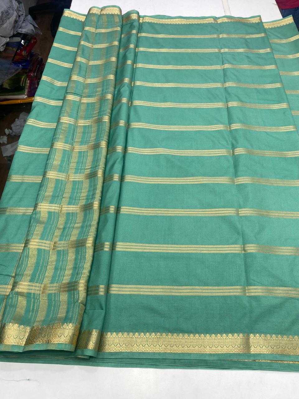 Mysore Crepe Self Saree (2797)