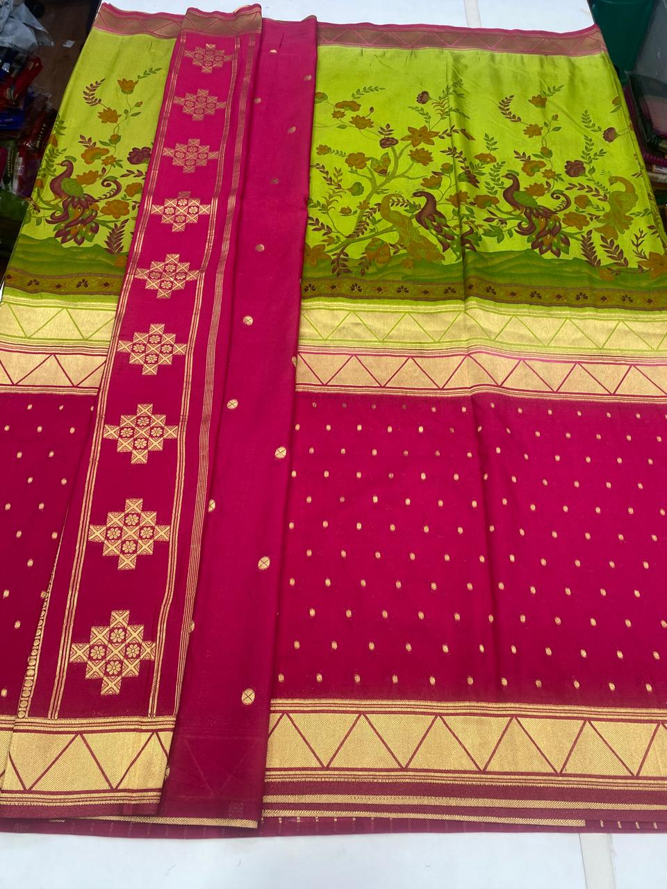 Khaddi Georgette Digital Print Saree (2815)