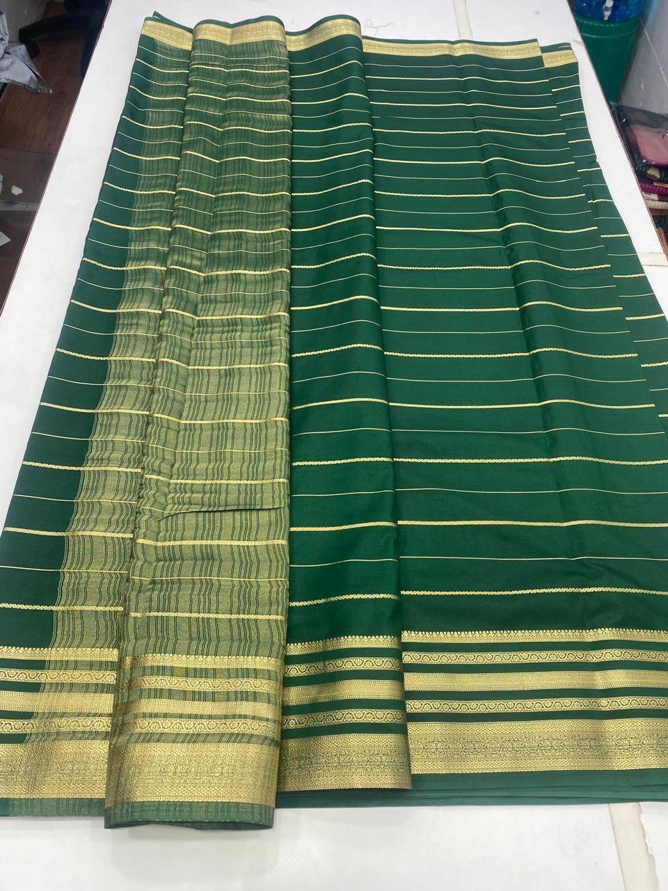 Mysore Crepe Self Saree (2806)