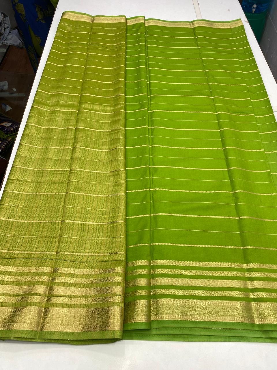 Mysore Crepe Self Saree (2806)