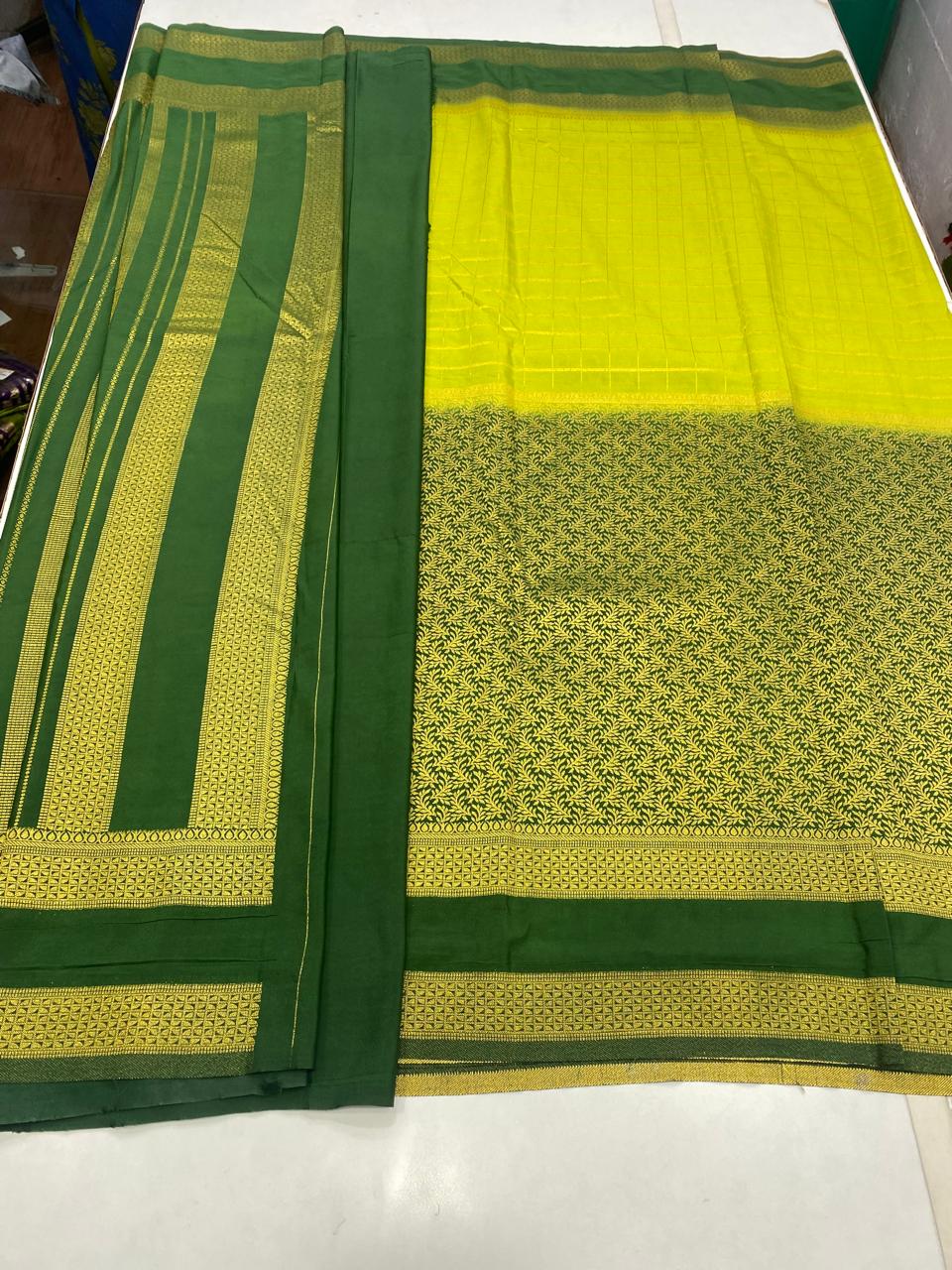 Crepe Half And Half Saree (2826)