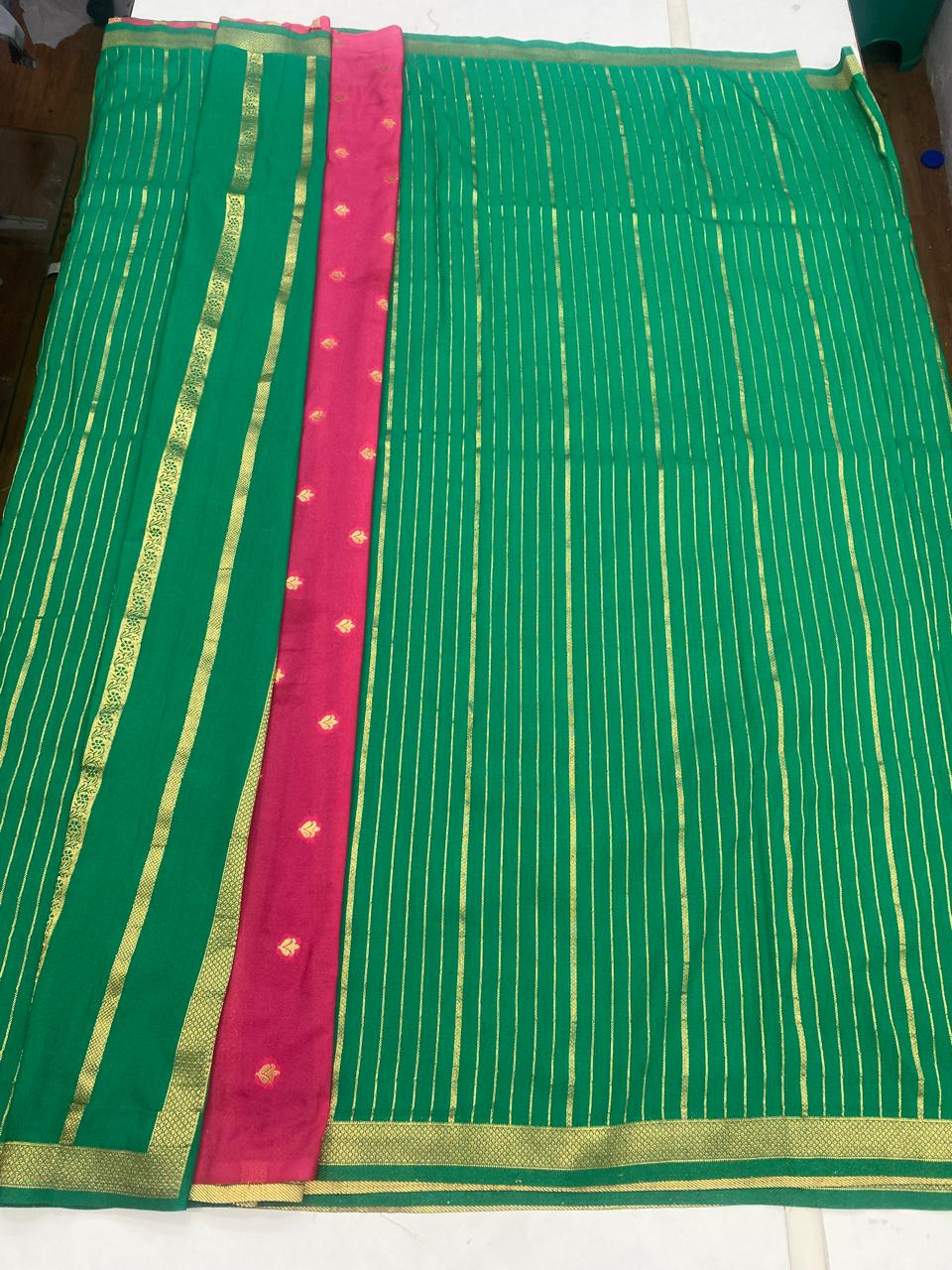 Georgette Lines Saree (2811)