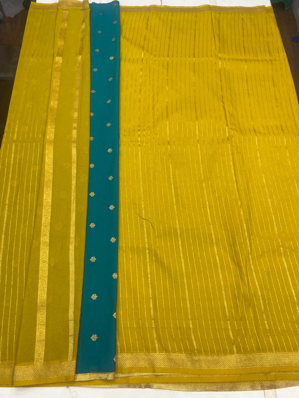 Georgette Lines Saree (2811)