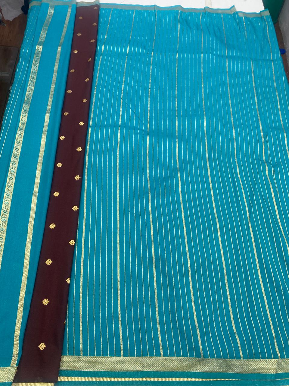 Georgette Lines Saree (2811)