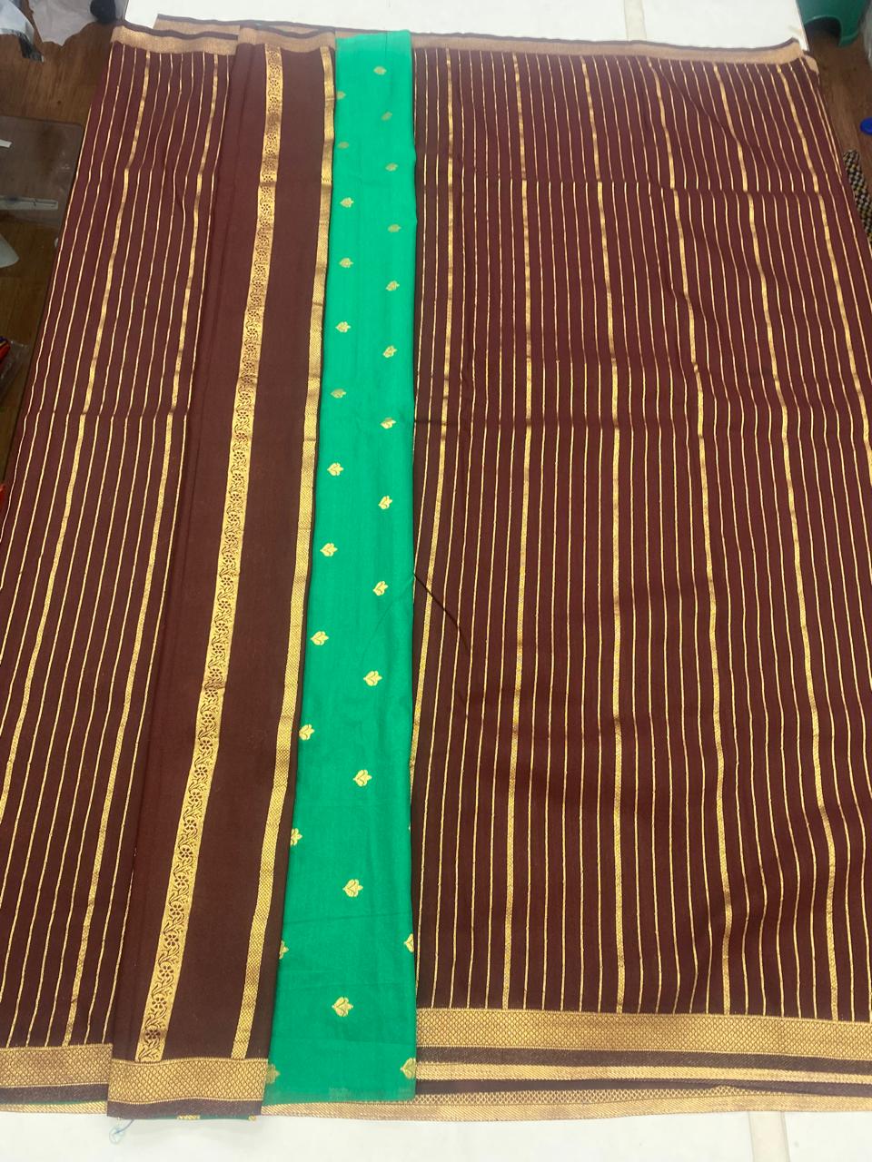 Georgette Lines Saree (2811)