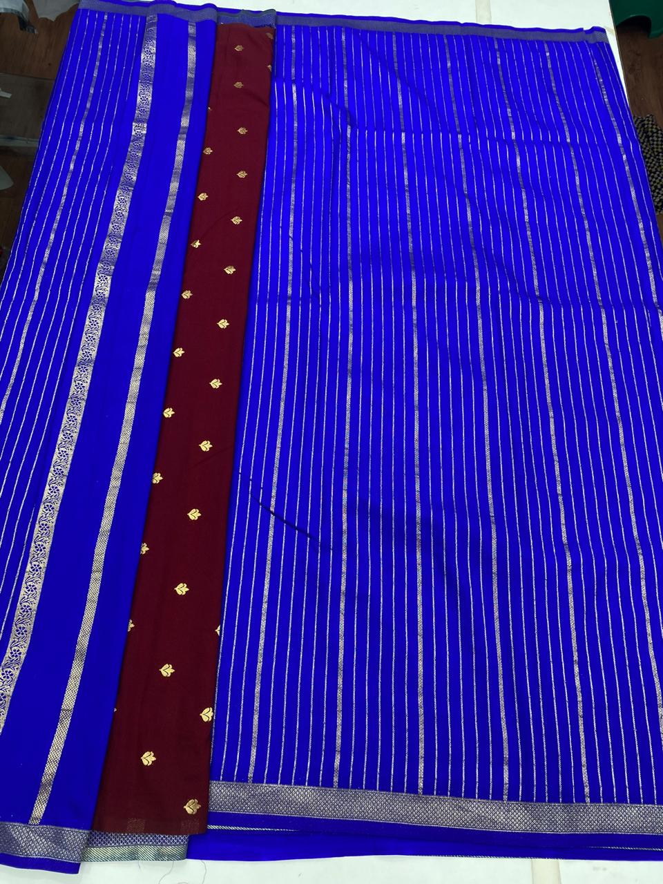 Georgette Lines Saree (2811)