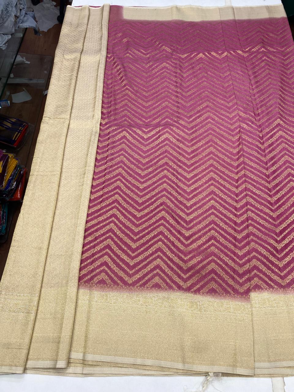 Georgette Waves Saree (2816)