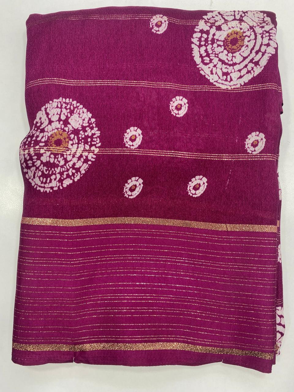 Fancy Georgette Saree (2837)