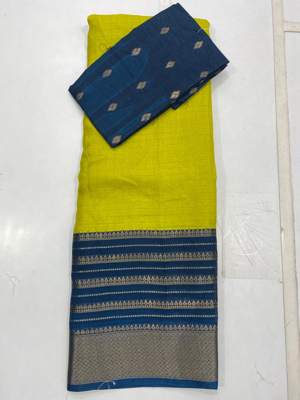 Fancy Georgette Checks Saree (2838)