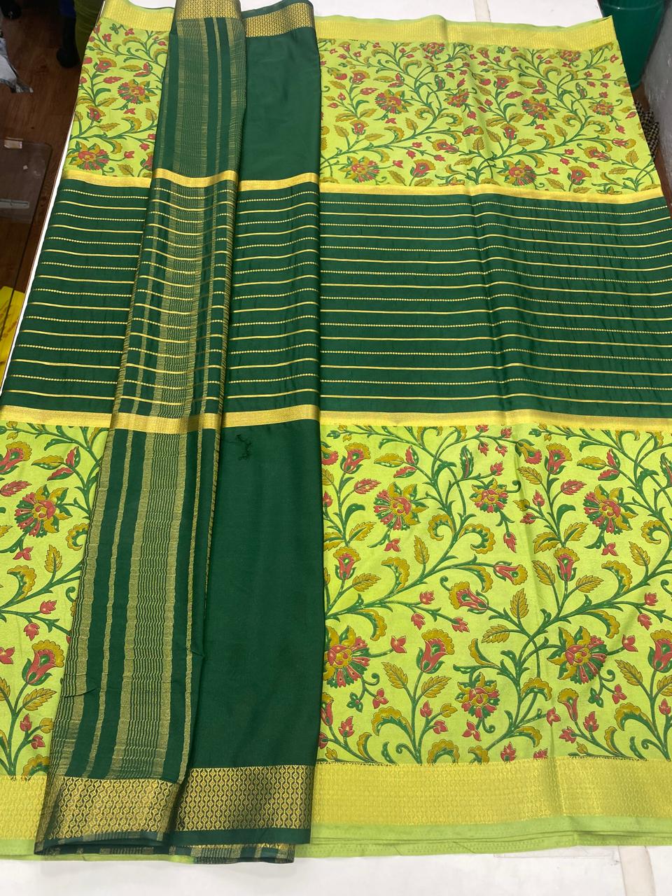 Crepe Digital Print Saree(2852)