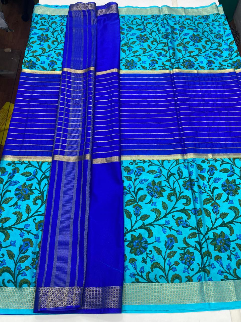 Crepe Digital Print Saree(2852)