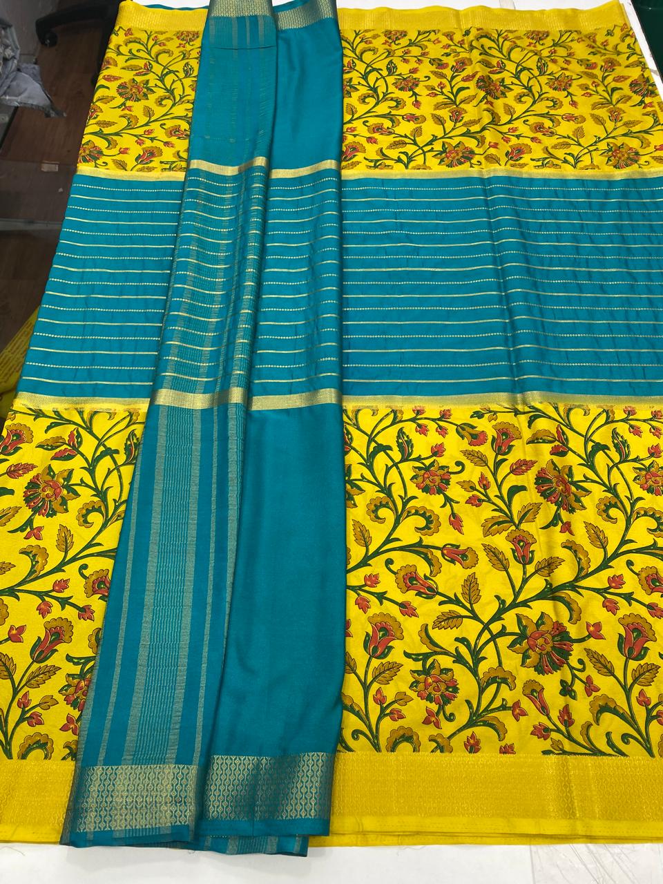 Crepe Digital Print Saree(2852)