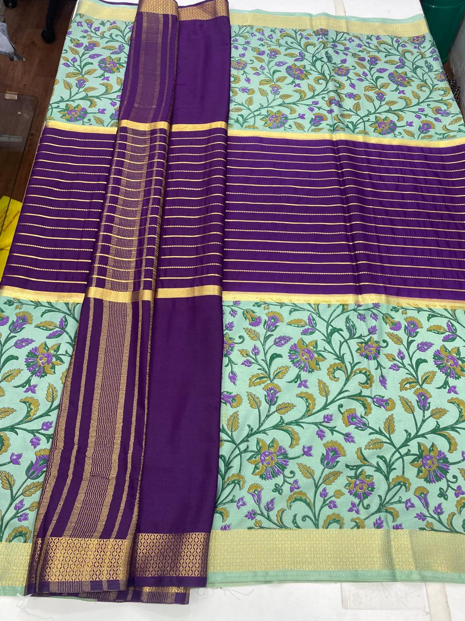 Crepe Digital Print Saree(2852)