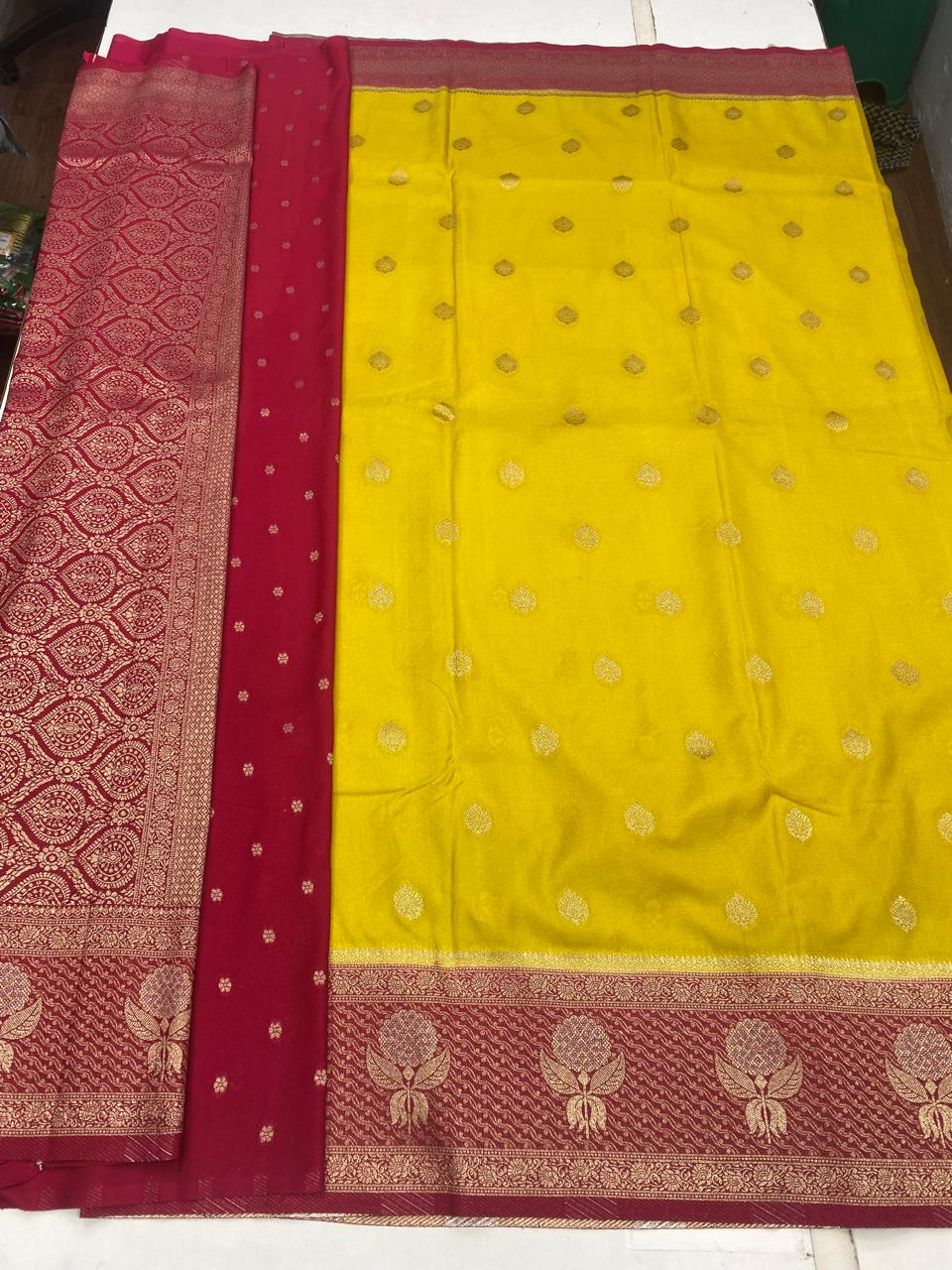 Khaddi Georgette Butta Saree (2866)